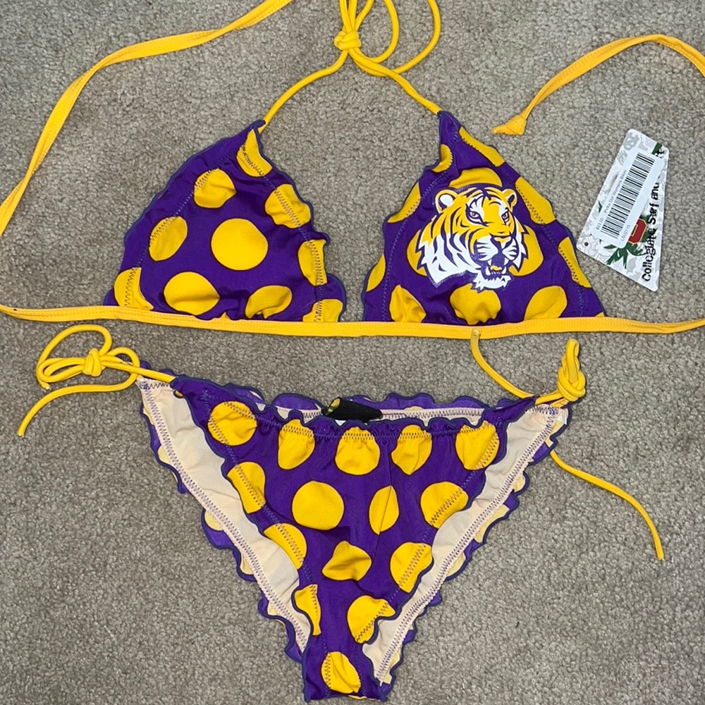 💜LSU💛Tiger Swimsuit